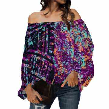 Tie Dye Masi Print Top